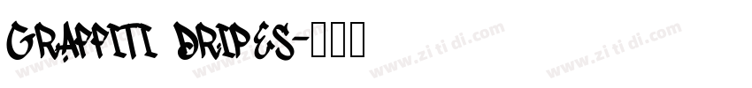 Graffiti Dripes字体转换 Graffiti Dripes字体转换
